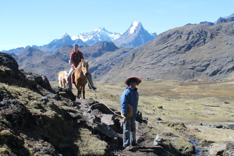 Lares Trek – traditional Andean community and colorful landscapes