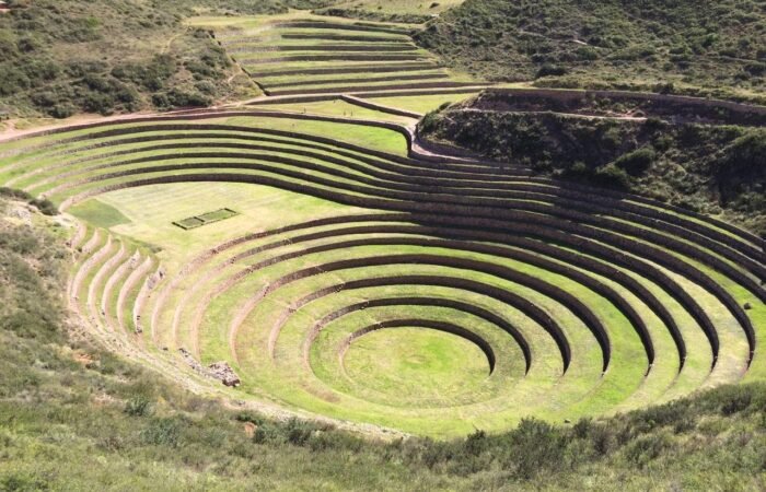 Visitors discovering Inca architecture during a Machu Picchu Experience tour.