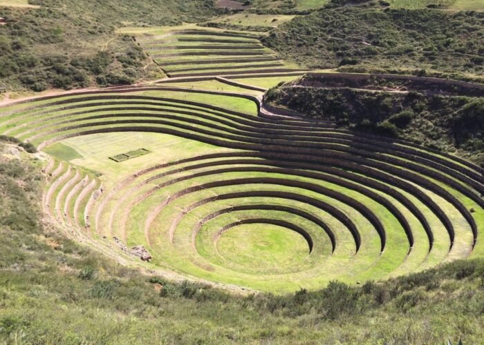 Visitors discovering Inca architecture during a Machu Picchu Experience tour.